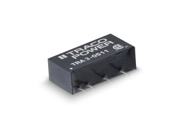 Traco Power TRA 3-1219, 7,6 mm, 10,2 mm, 19,5 mm, 2,2 g, 3 W, 10.8-13.2 V