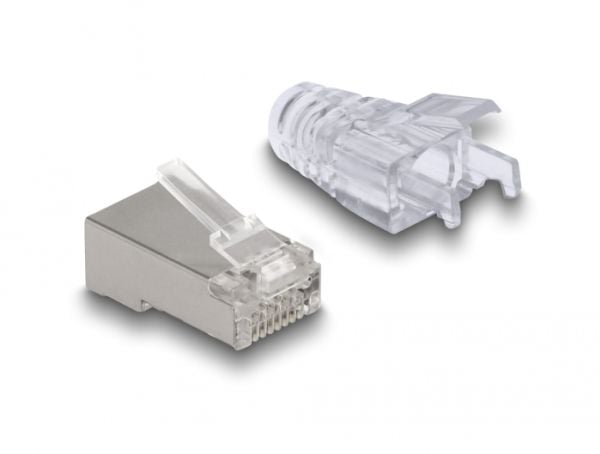 Delock - Nettverkkontakt - RJ-45 (hann) åpning foran - FTP - CAT 6 (en pakke 50)