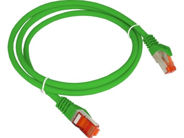 A-LAN KKS6ZIE2.0, 2 m, Cat6, F/UTP (FTP), RJ-45, RJ-45, Grønn