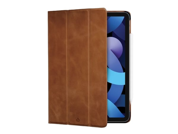 dbramante1928 Risskov - Lommebok for nettbrett - helnarvet lær - gyllenbrun - for Apple 10.9-inch iPad Air (4. generasjon, 5. generasjon); 11-inch ...