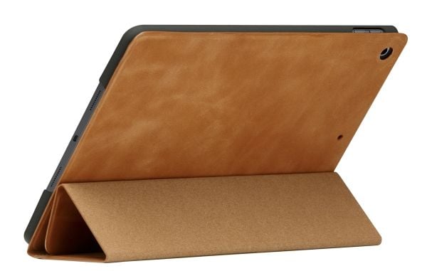 dbramante1928 Risskov - Lommebok for nettbrett - helnarvet lær - gyllenbrun - for Apple 10.9-inch iPad Air (4. generasjon, 5. generasjon); 11-inch ...