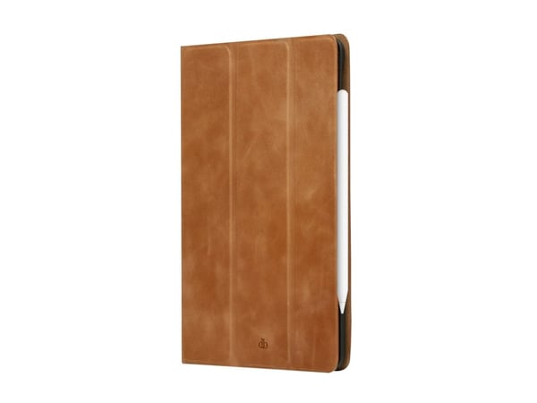 dbramante1928 Risskov - Lommebok for nettbrett - helnarvet lær - gyllenbrun - for Apple 10.9-inch iPad Air (4. generasjon, 5. generasjon); 11-inch ...