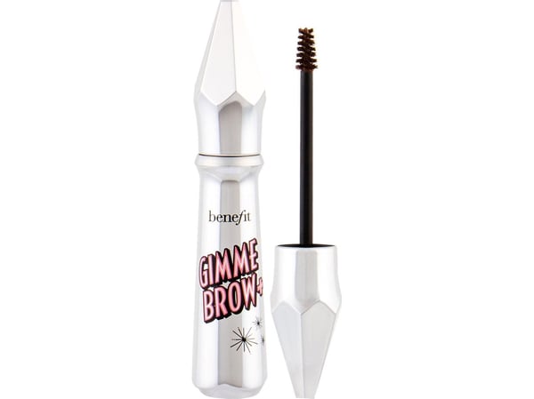 Benefit Gimme Brow+, ruskea, naiset, pullo, harja, AQUA (VESI), MICA, GLYCERYL STEARATE, POLYPROPYLENE, MAGNESIUM ALUMINUM SILICATE, PEG-100..., 3 g