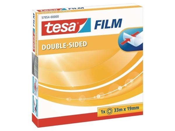 TESA 57954-00000-01, 33 m, Läpinäkyvä, Polypropeeni (PP), 12 mm, 1 kpl