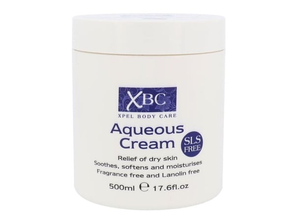 XBC SLS Free Aqueous Body Cream Dry Skin Moisturizer Cream 500ml