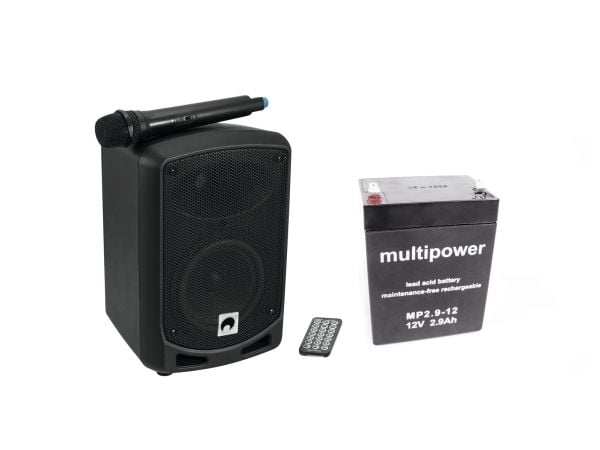 Omnitronic 20000329, 40 W, 62 - 180000 Hz, 0,5%, 2-veis, Innebygget, D