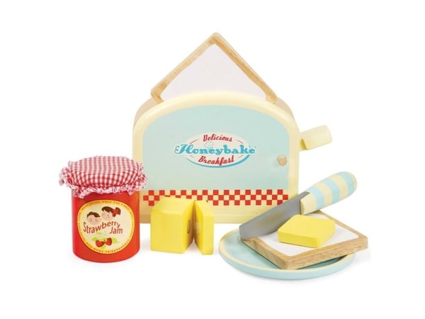 Le Toy Van Toaster Breakfast Set, Kök och mat, 3 År
