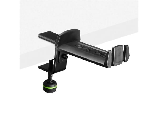 Gravity HP HTC 01 B, Hodetelefonholder, Plast, Stål, Sort