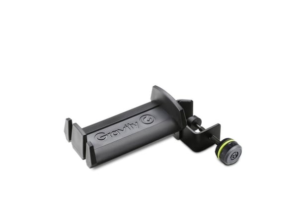 Gravity HP HMS 01 B, Hodetelefonholder, Plast, Stål, 175 g, Sort