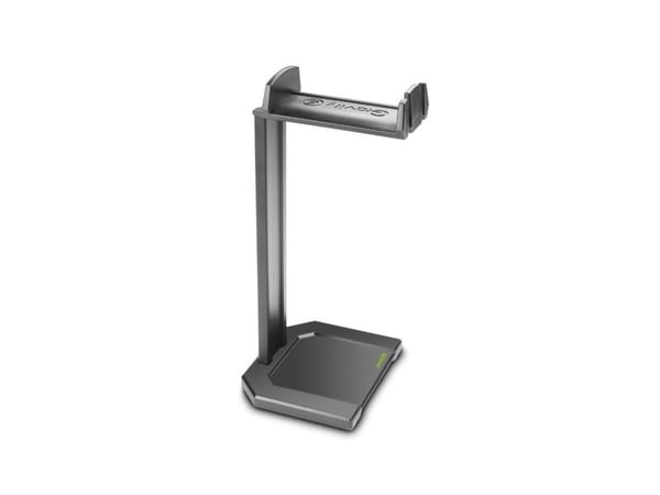 Gravity HP HTT 01 B, Kuulokepidike, Alumiini, Muovi, 480 g, Musta