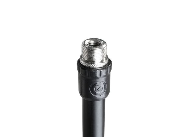 Gravity MS 43, Rett mikrofonstativ, Tripod-base, Sort, Stål, Zink, 103 cm