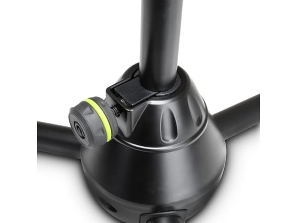 Gravity MS 43, Rett mikrofonstativ, Tripod-base, Sort, Stål, Zink, 103 cm
