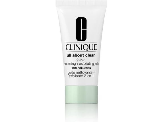 CLINIQUE_All About Clean 2-i-1 Cleansing Exfoliating Jelly mild dyprensende ansiktsvaskegel 150ml
