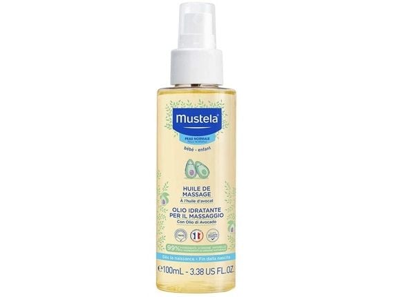 Mustela Baby Moisturizing Massage Oil Spray 100 Ml