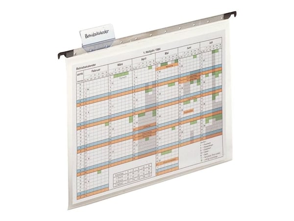 Leitz ALPHA, A4, Läpinäkyvä, Polypropeeni (PP), DIN 821, 348 mm, 264 mm