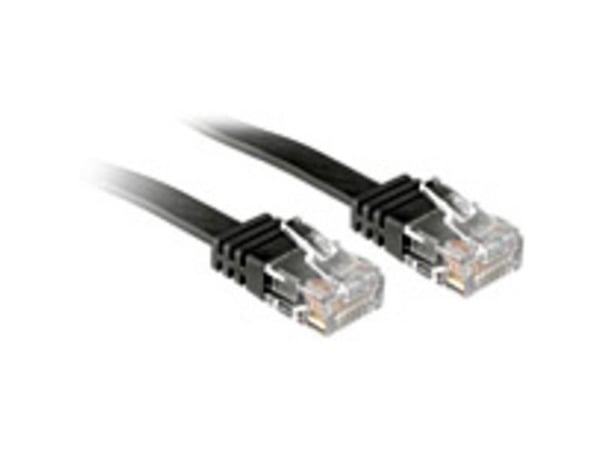 Lindy 47521, 1 m, Cat6, U/UTP (UTP), RJ-45, RJ-45, Svart