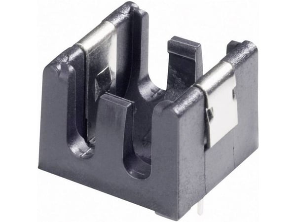Batteriholder MPD BH1/3N-C 1/3N loddetilkobling (L x B x H) 16 x 13,5 x 12,5 mm