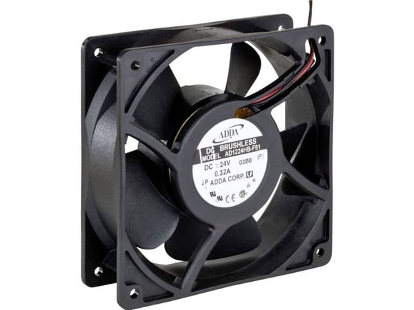 SEPA AD1224UB-F5B(N21Q) aksialvifte 24 V/DC (L x B x H) 120 x 120 x 38,5 mm