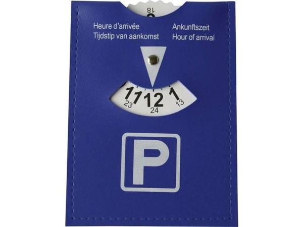 HP parkeringsskive 15 cm x 11 cm kunstlær