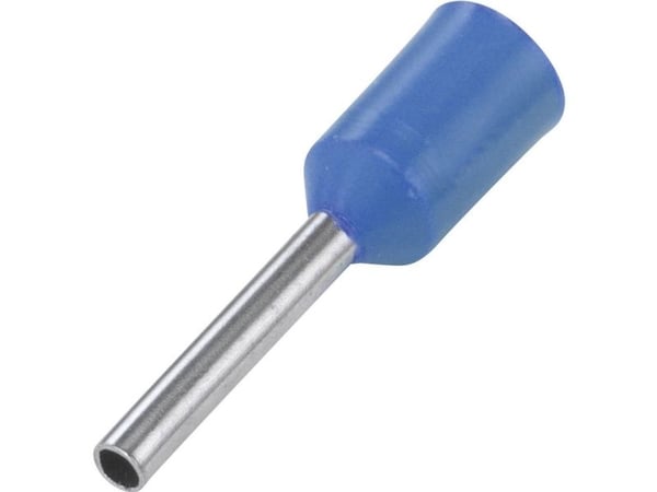 TRU COMPONENTS 1091286 Kaapelikengät 0,30 mm² Osittain eristetty Vaaleansininen 100 kpl