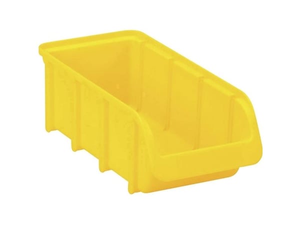 Hünersdorff 682200 oppbevaringskasser (B x H x D) 215 x 100 x 75 mm gul – 1 stk