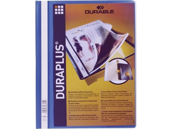 Presentationsmapp DURAPLUS® A4+ blå
