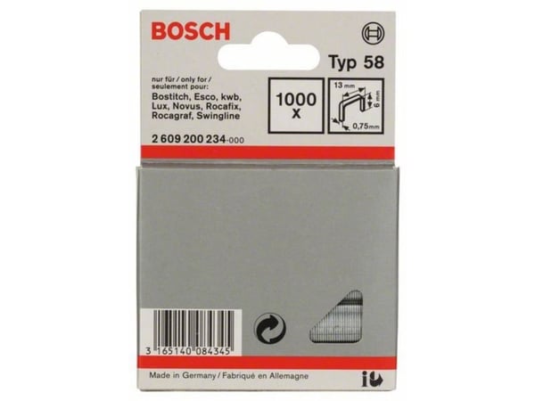Bosch CLAMP TYPE 58 6MM 1000 st