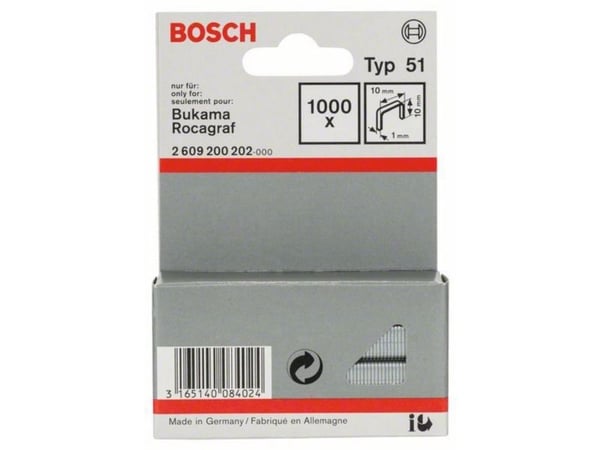 Bosch CLAMP TYPE51 10MM 1000 kpl