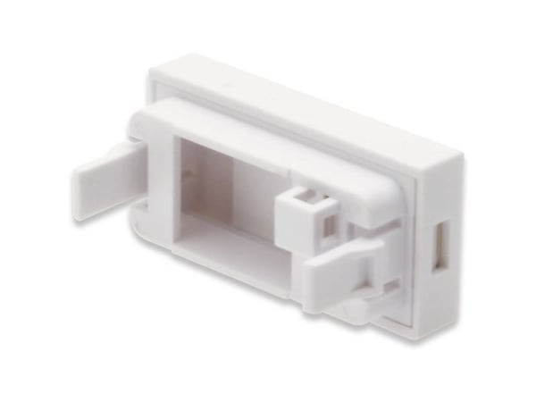 DIGITUS Professional DN-93802-1-SH - Lukket modul - RAL 9010, RAL 9003 - 1 port