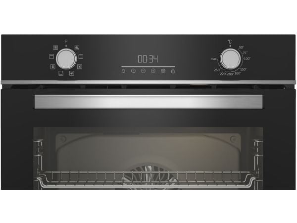 Beko BBIM13300XM, Medium, Elektrisk ovn, 72 l, 72 l, Hydrolytisk, 4 hyller