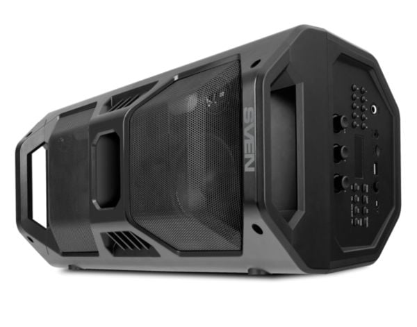 SVEN PS-600, 50 W, 45 - 22000 Hz, Ledning & Trådløs, Bærbar monohøyttaler, Svart, Rotasjon