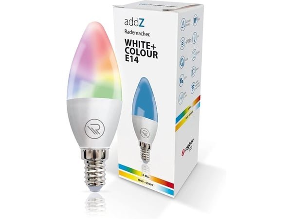 Rademacher addZ White + Colour E14 LED-pære