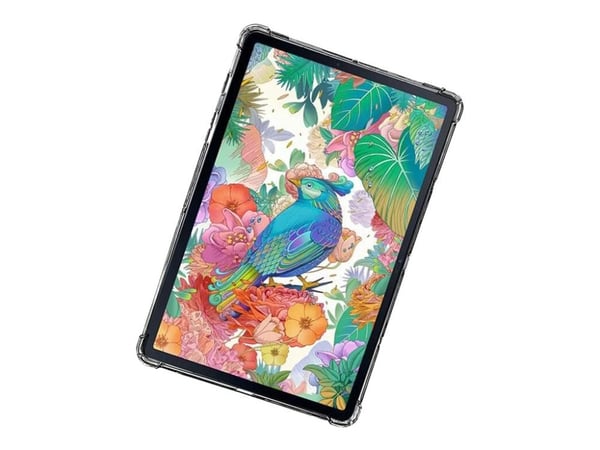 eSTUFF - Baksidedeksel for nettbrett - termoplast-polyuretan (TPU) - blank - for Samsung Galaxy Tab S7
