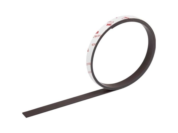 TOOLCRAFT magnetbånd antrasitt (L x B) 1 m x 12,5 mm, 1 stk