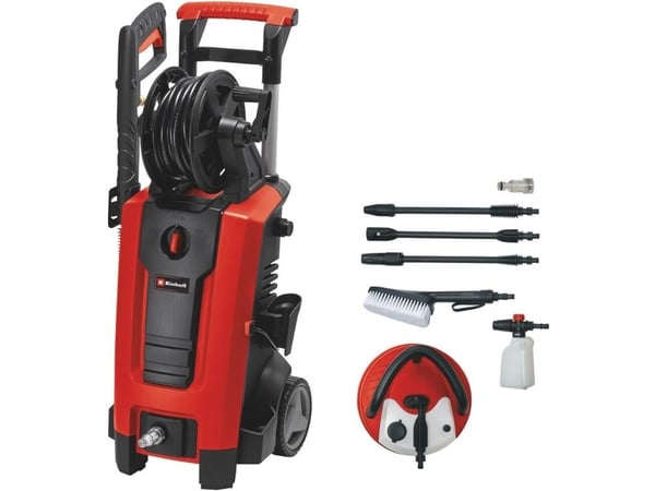 Einhell TE-HP 170, Rett opp, Elektrisk, 10 m, Høyt trykk, 1,2 l, Svart, Rød