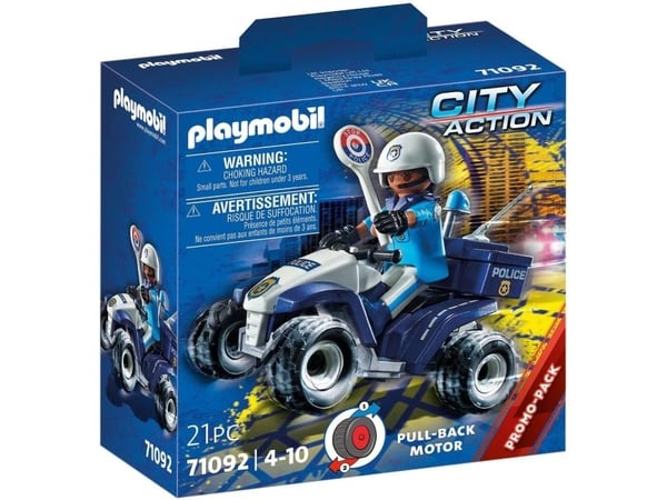 Playmobil City Action 71092, Politi, 4 år, Flerfarget, Plast
