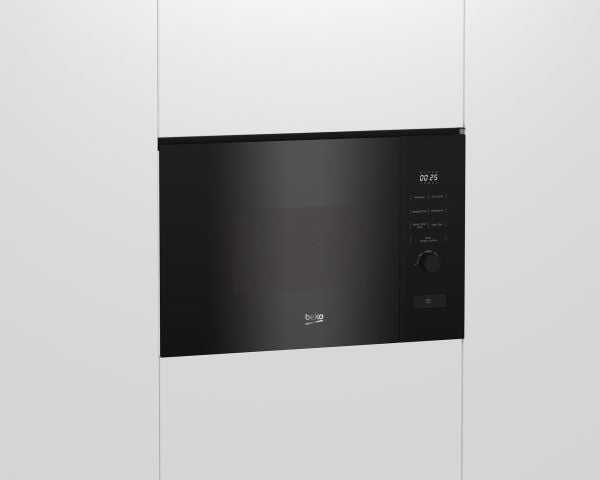 Beko BMGB20212B - Mikrobølgeovn med grill - innebygd - 20 liter - 800 W - svart