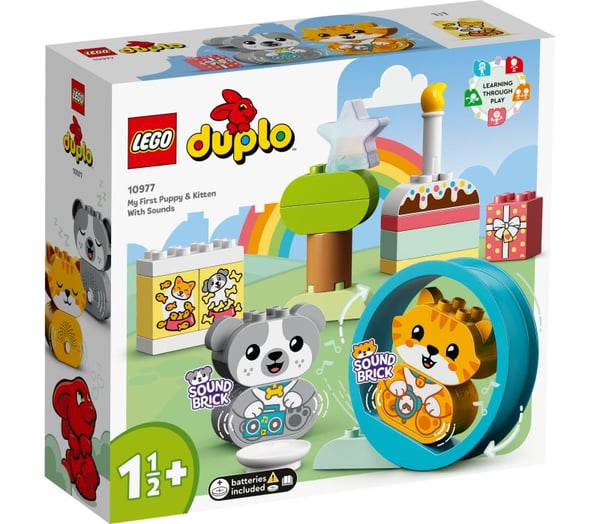 LEGO DUPLO My First 10977 Min første valp og kattunge med lyd