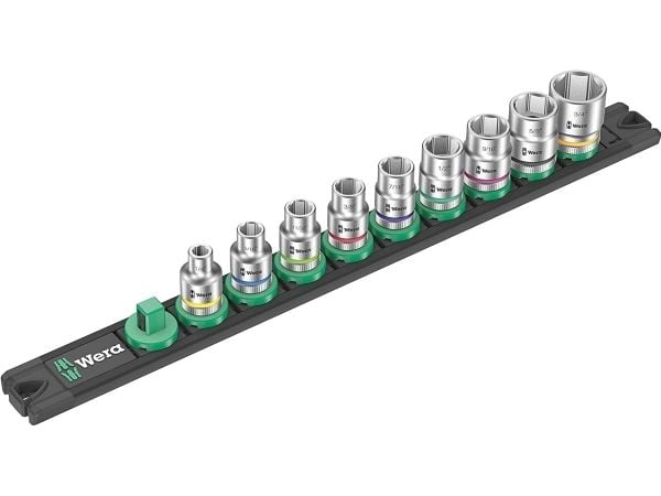 Wera B Imperial kuusiokoloavainsarja tuuma 3/8 9 kpl 05005450001