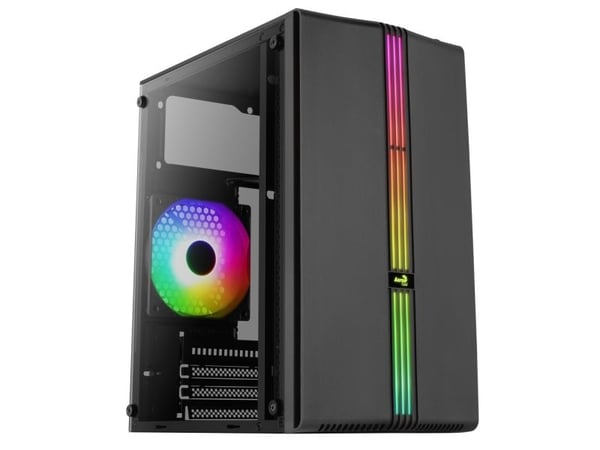 Aerocool Evo Mini RGB kabinett (AEROPGSEVO-MINI-G-BK)