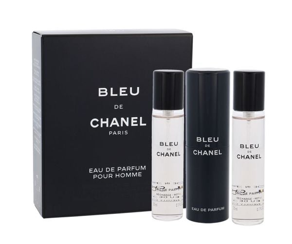 Chanel Bleu De Chanel edp 3x20ml pakkaus + täydennykset