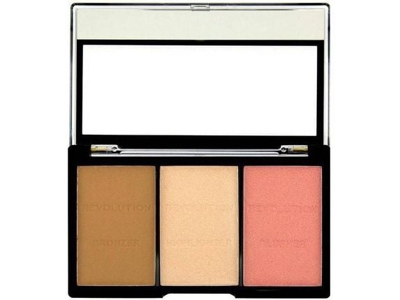 Makeup Revolution Ultra Sculp & Contour  do korygowania twarzy Kit Fair C01 11g