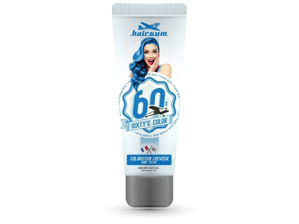 Hairgum Hairgum Sixty's Color Hair Color Flash Blue Hairgum Hairgum Sixty's Color Hair Color Flash Blue