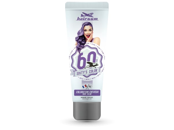 Hairgum Hairgum Sixty's Color Hair Color Plum Hairgum Hairgum Sixty's Color Hair Color Plum