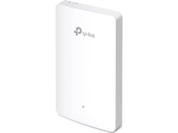 TP-Link Omada EAP615-WALL, 2,4 GHz, 5 GHz, 1774 Mbit/s, WPA, WPA2, WPA3, 10,100,1000 Mbit/s