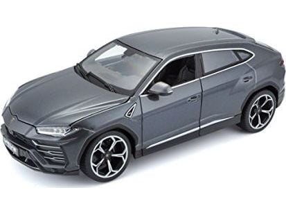 BBURAGO Lamborghini Urus, Bybil, Montert på forhånd, 1:18, Lamborghini Urus, Hankjønn, Grå