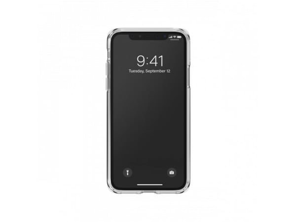 Adidas Trefoil, Etui, Apple, iPhone X, iPhone XS, 14,7 cm (5.8"), Gull, Gjennomsiktig