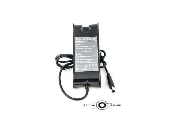 Ekstra digital bærbar lader DELL 90W: 19,5V, 4,62A