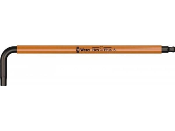 Wera 05022610001, L-formet hexnøkkel, Metrisk, 1 stykker, 5 mm, CE, GS, DVE, 15,4 cm