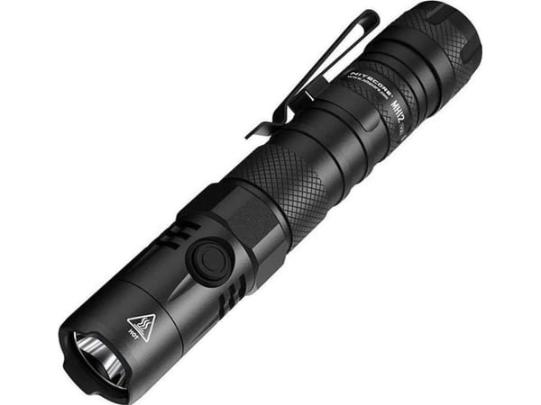 Nitecore MH12 V2, Käsikokoinen taskulamppu, Musta, Alumiini, Painikkeet, 2 m, 1 m